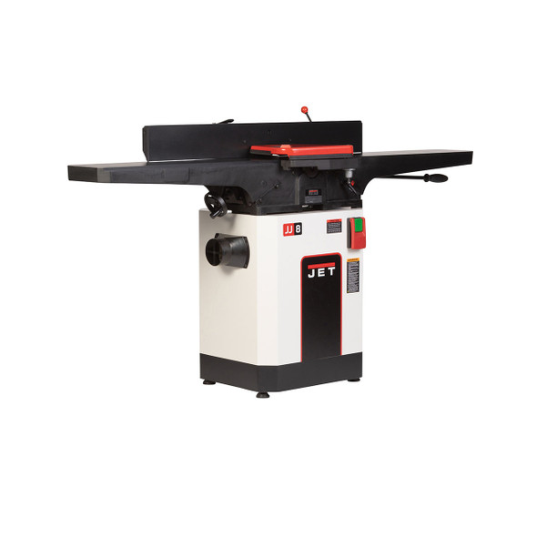 Jet JWJ-8HH-BLK 8" Helical Head Jointer w/ Jet Black Cast Coating 2hp 230v