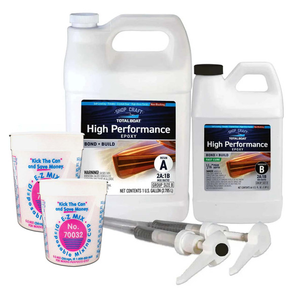 TotalBoat High Performance Epoxy Kit - Fast 1.5 Gallon