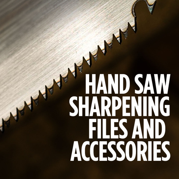 Hand Saw Sharpening Files and Accessories
