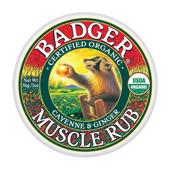 Badger Organic Sore Muscle Balm .75 Oz Tin