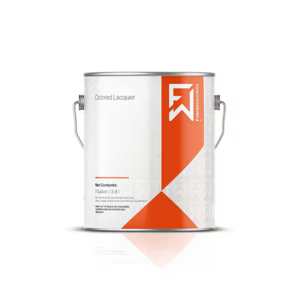 Colored Lacquer Black Satin (Gallon)