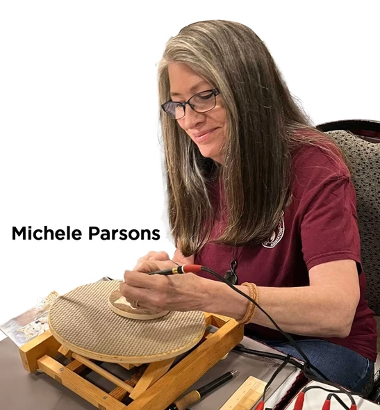 January 30th - Woodburning Animals with Michele Parsons