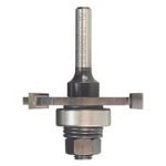 Freud Slot Cutting Set, 5/32" Carbide Height, 2" Arbor Diameter, 9/16" Cut Depth, 2-3/8" Overall Length, 1/4" Shank