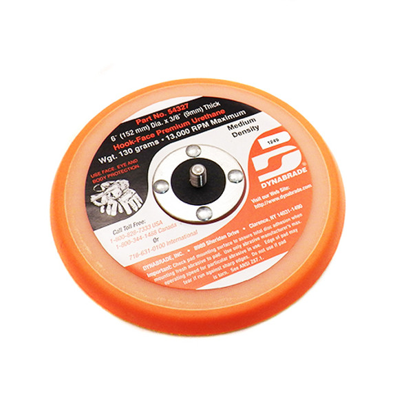 Dynabrade 6" H&L Medium Backing Pad