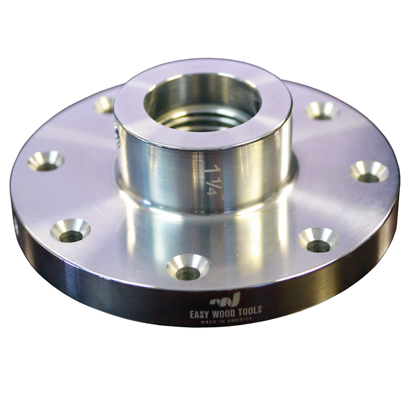 Faceplate 1-1/4"-8 TPI X 4-1/2" Diameter
