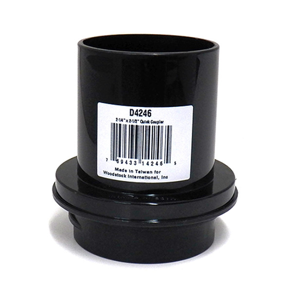 2-1/2" X 2-1/4" Reducer / Dust Hose