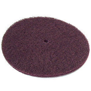 16" Maroon Floor Maintenance Pad (Fine)