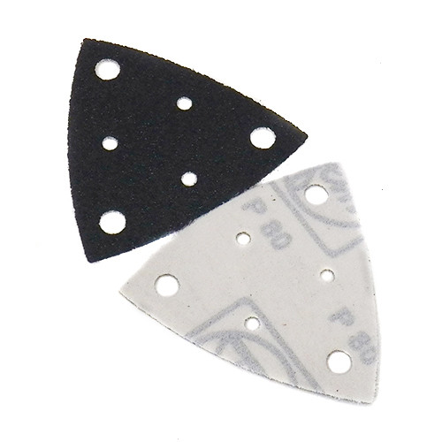 Fein Multi-Master Profile Sander Asst Grit Abrasive H&L Triangles w/Holes 50pk