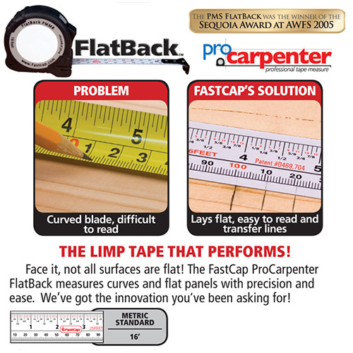 Tape Measure Old Standby Flat 16'