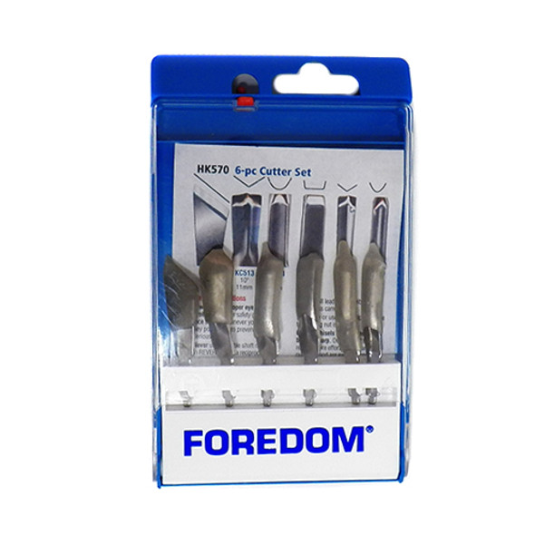 Foredom Chisel Set 6pc