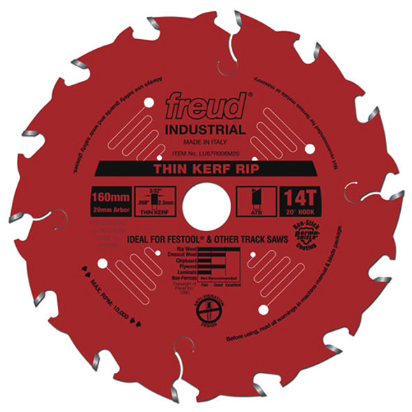 Freud Thin Kerf Rip 14tpi / TS55 Freud Thin Kerf Rip 14tpi / TS55