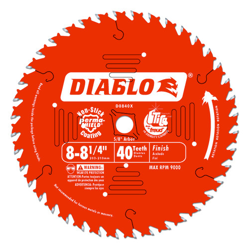 Diablo 8-1/4 X 40 Combo Blade (D0840X)