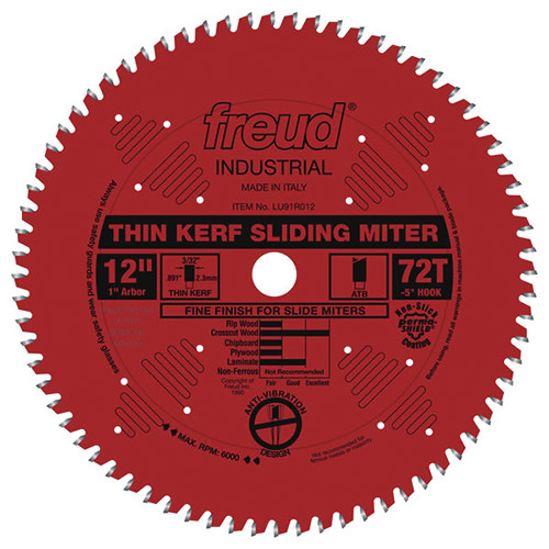 Freud 12X72T Perma-Shield (LU91R012)