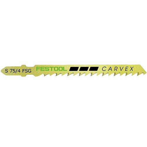 Festool Jigsaw Blade 3" X 6 TPI 5pk