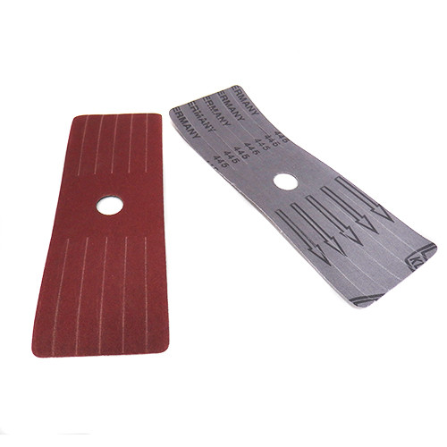 Klingspor Abrasives Industrial Sanding Mop, 320 Grit, 3"x 9"x 3/4" Center Hole , 24pk