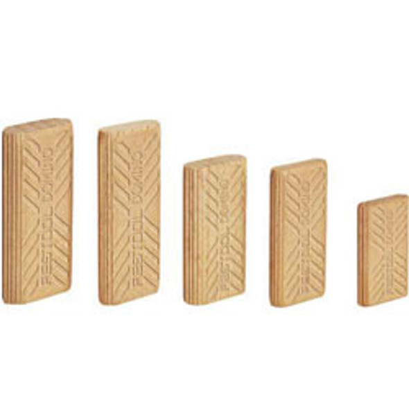 Festool Beech Domino Tenons, 8x22x40mm, 190 Count Pack