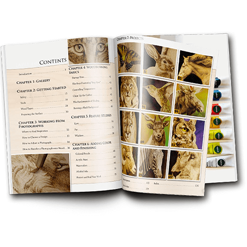 Woodburning Realistic Animals 2019