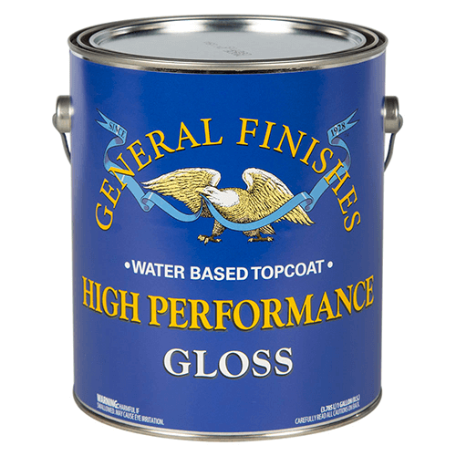 General Finishes Water Based High Performance Poly, Gloss, Gallon