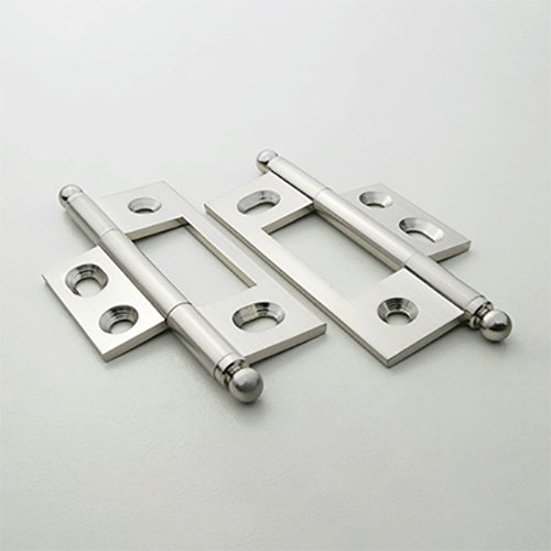 2-1/2" Non Mortise Hinge/Satin Nickel