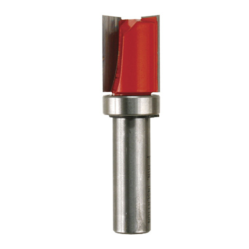 Freud Top Bearing Flush Trim Router Bit 1" Carbide Height, 1/2" Shank, 3/4" Diameter, 2-13/16" Overall Length