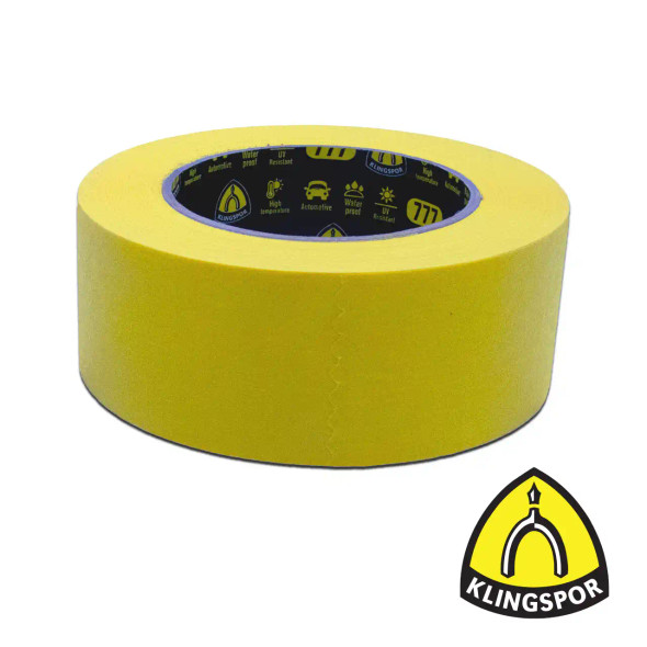 Klingspor Abrasives 777 Gold Standard Masking Tape, 2"x 60 Yards