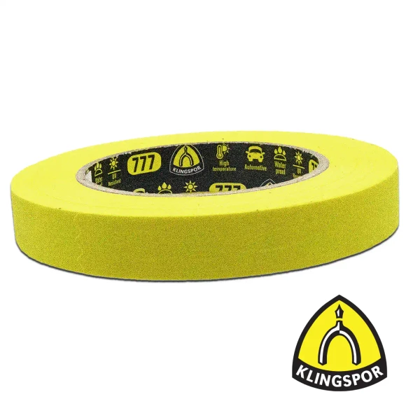 Klingspor Abrasives 777 Gold Standard Masking Tape, 3/4"x 60 Yards