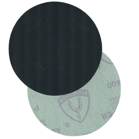 Klingspor Abrasives 5" No Hole, Wet/Dry Silicon Carbide, H&L Discs, 1000 Grit, 10pk