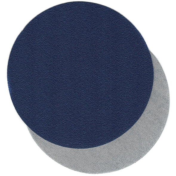 Klingspor Abrasives CS710 Heat-Treated Aluminum Oxide, 2" No Hole, Hook & Loop Cloth Discs, 100 Grit, 10pk