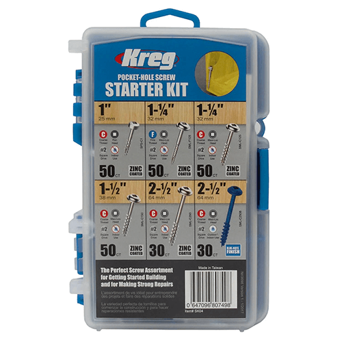 Kreg Pocket Hole Screw Starter Kit