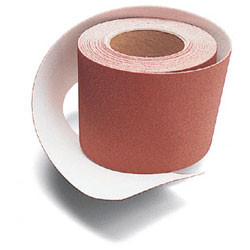 6"X 25 Meter 120 Grit Heavyweight A/O Paper K/O Roll