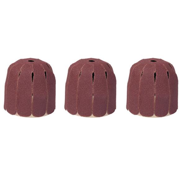 King Arthur's Guinevere Inflatable Round Dome Sanding Sleeves, 120 Grit 3pk