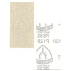Klingspor Abrasives Stearated Aluminum Oxide, 2-5/8" X 5" Sheets for VB20000 Hand Block, 150 Grit, 10pk