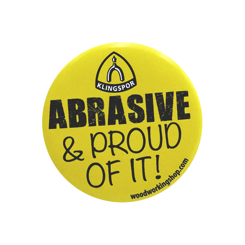 KWS Abrasive & Proud of It Button