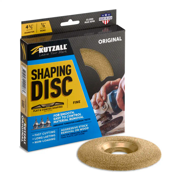 Kutzall Original 4-1/2" Shaping Disc, Fine