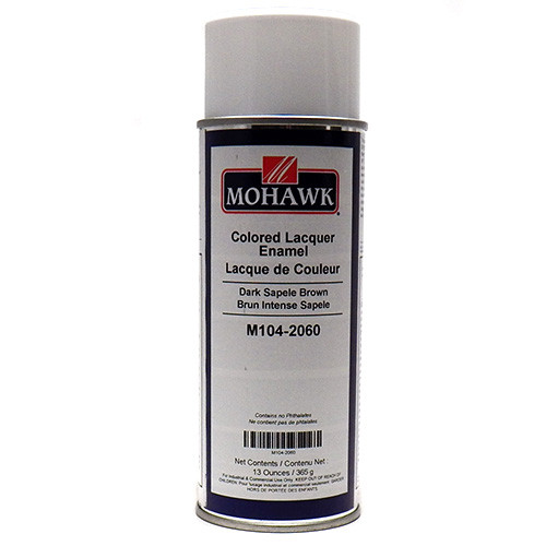 Colored Lacquer Enamel Dark Sapele Brown 13oz