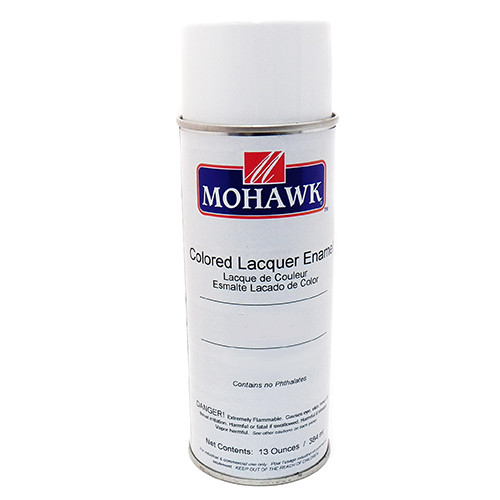 Colored Lacquer Enamel White Flat 13 oz