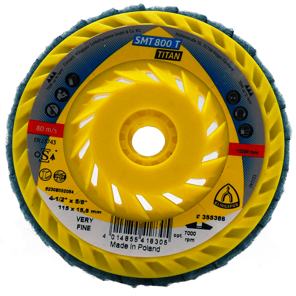 SMT800 Titan Very Fine 4.5" Flap Disc