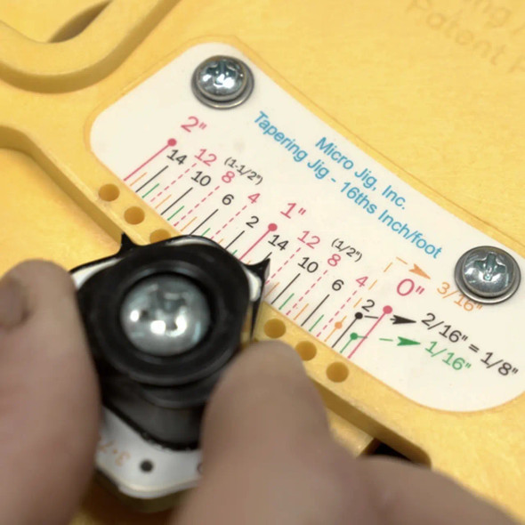 MicroJig Micro Dial Tapering Jig