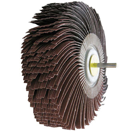 Klingspor Abrasives Spindle Mounted Mac Mop, 240 Grit 7"x 1"x 1/4" Spindle