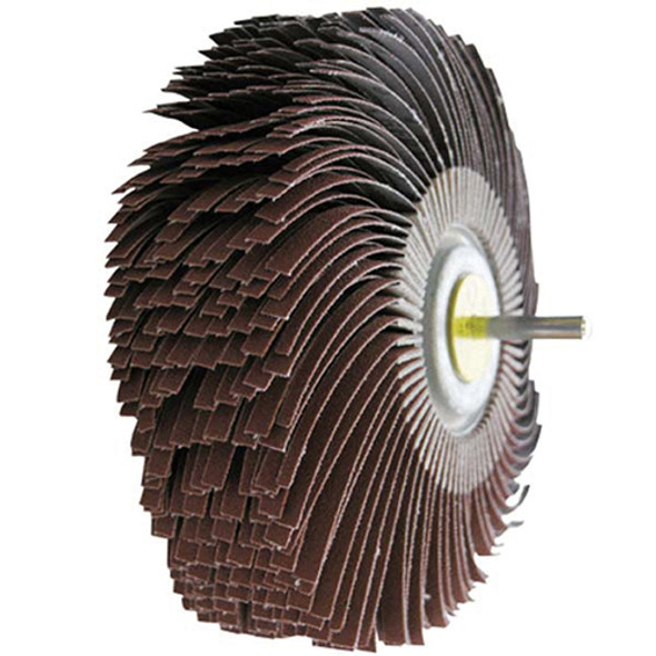 Klingspor Abrasives Spindle Mounted Mac Mop, 180 Grit 7"x 2"x 1/4" Spindle