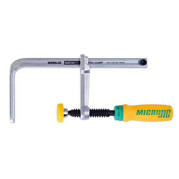 MicroJig Matchfit Dovetail Clamps, with Soft Grip Handles