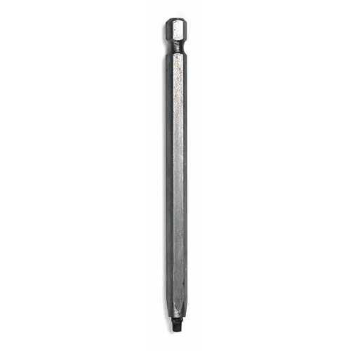 #2 X 4" Square Driver Bit 1/4" Hex Drive