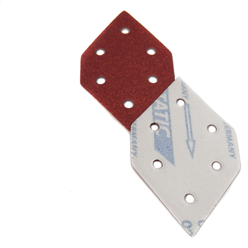 Porter Cable In-Line Profile Sander 220 Grit, Aluminum Oxide H&L 5pk