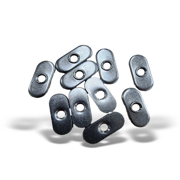 Rectangular Nuts 1/4-20 (10pk)