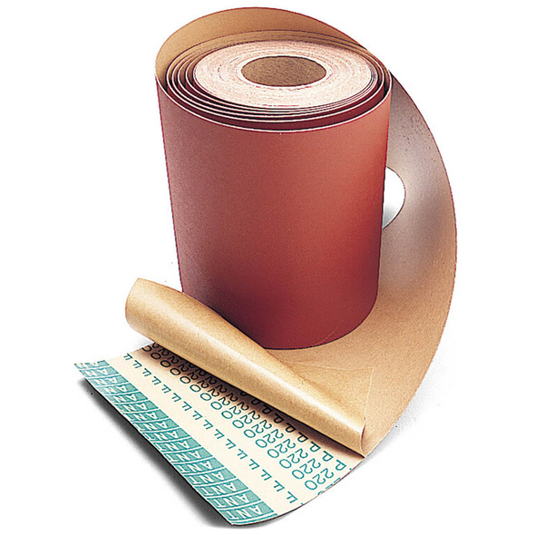 Klingspor Abrasives Heavyweight Aluminum Oxide, 6inx 5 Meter (16.4') PSA Roll, 220 Grit