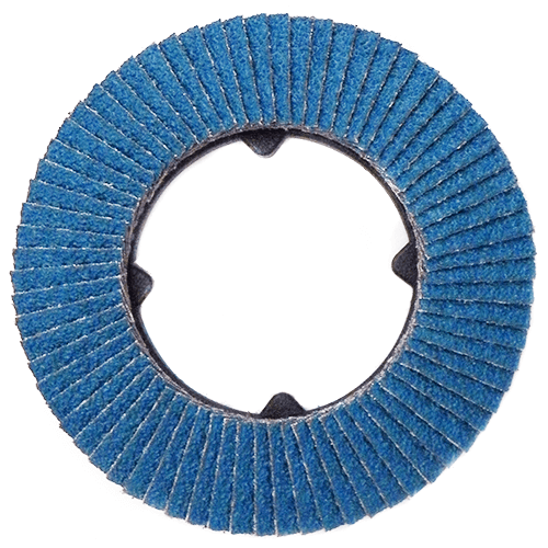 Klingspor Abrasives CMT Quick-Change 6° 60 Grit 4-1/2" Flap Disc