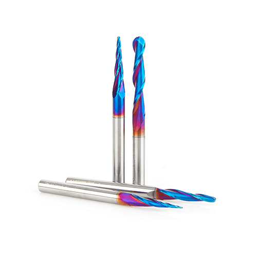 Amana SC Up-Cut Spiral Ballnose 4pc