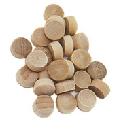 Birch Round Head Plug 1/2" (25pk)