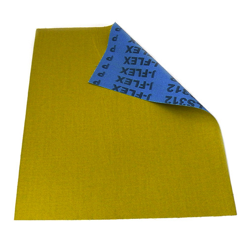 9" X 11" Gold Cloth 80 Grit Sheets 5pk
