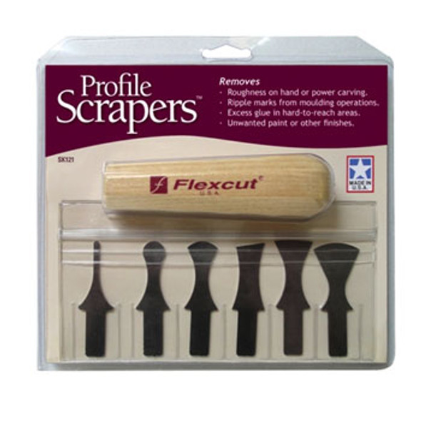 Carving Scraper Set W/ Power Handle